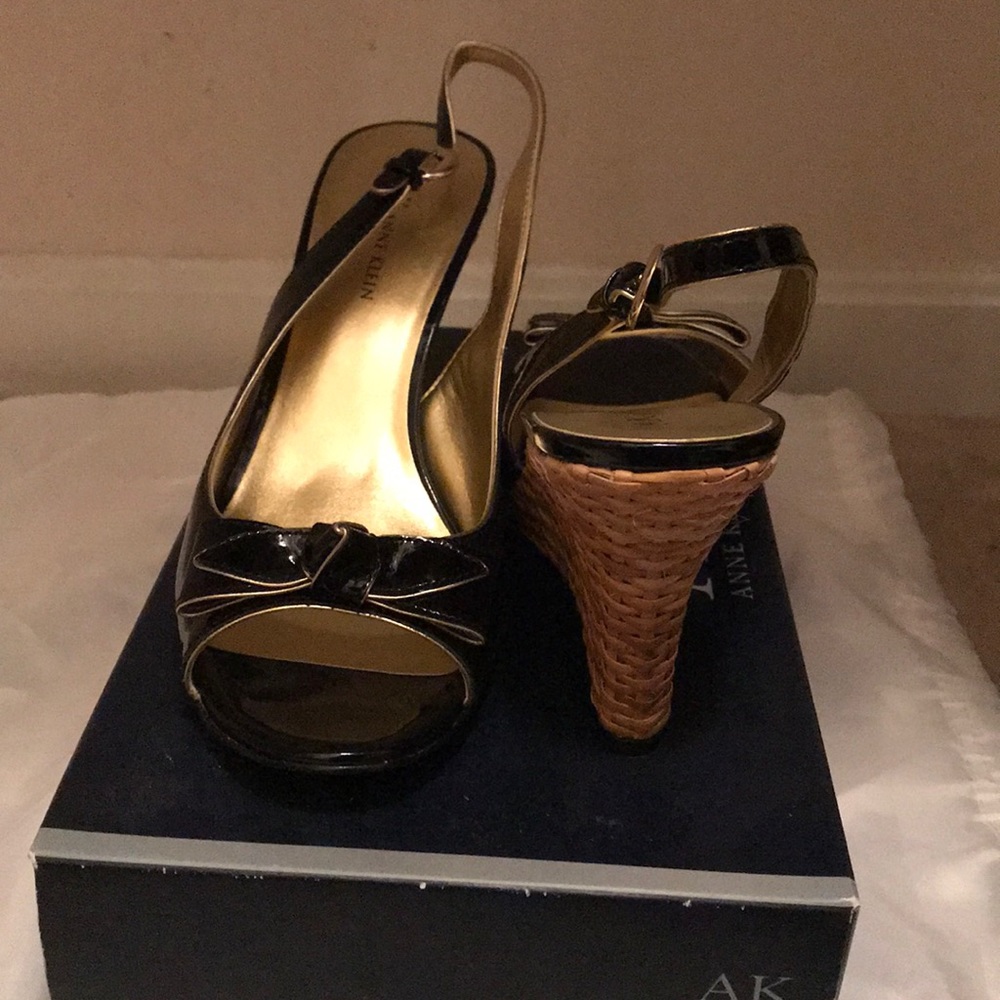 Anne Klein Sling Back Heels